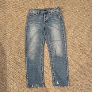 Gap boyfriend denim. Size 2/26.